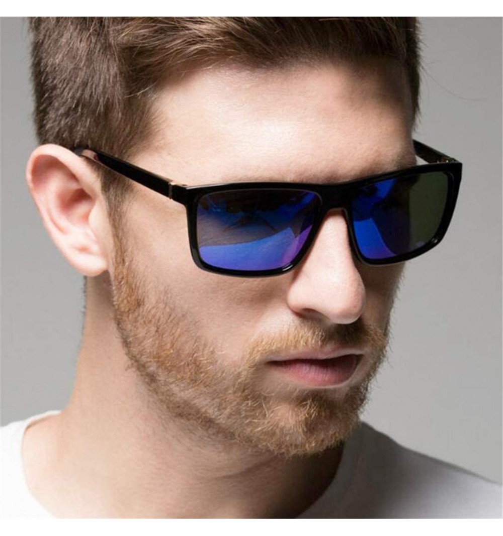 Fashion Sunglasses Men Square Sun Glasses Protection Shades Oculos ...