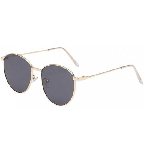 Semi-rimless Polarized Aviator Sunglasses Military - B - C618TSDDY0T $11.19