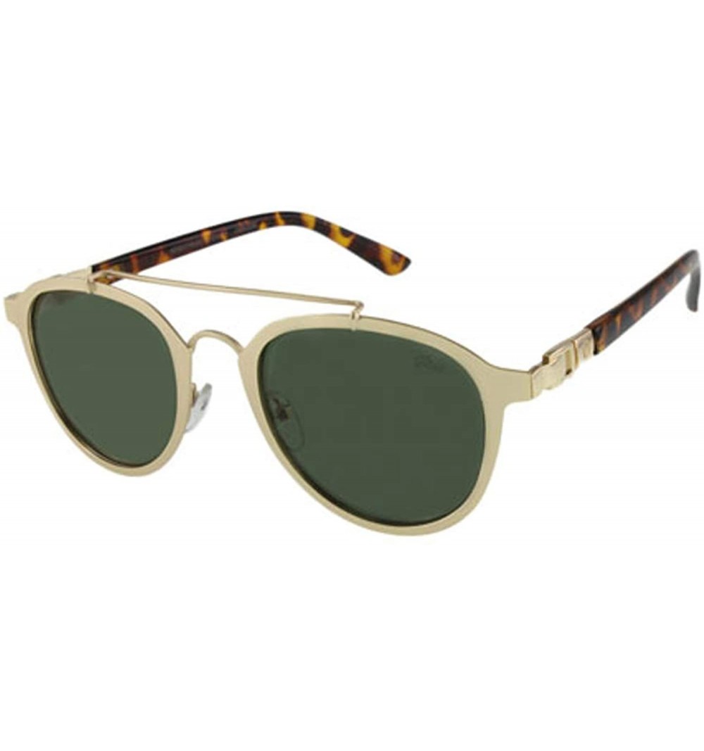 Aviator New York Jackson Sunglasses - Gold - CF196QNMR3O $24.71