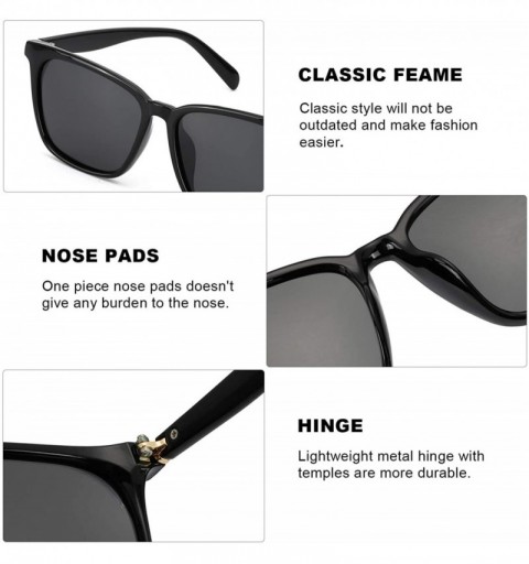 Sport Unisex Mirrored Sunglasses Polarised - Retro Style Design UV400 Protection Eyewear for Men Women - Grey - CT192779D46 $...