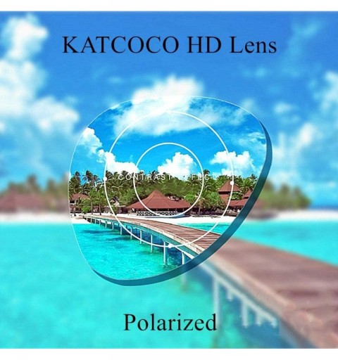 Rectangular Polarized Sunglasses for Men and Women - Color Mirrored Lens - 100% UV Blocking - Green - CC18R5UO7DO $10.13