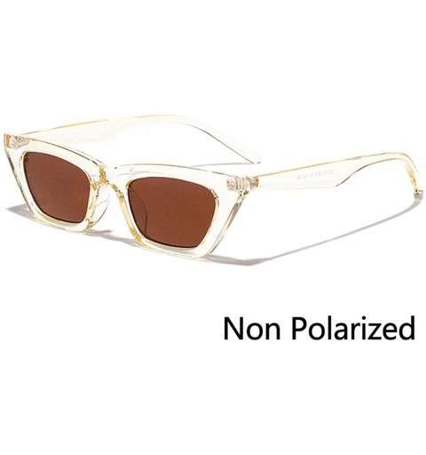 Square New Retro Cat Eye Sunglasses Men Women Er Sun Glasses Male Female Stylish Eyewear Vintage Oculos De Sol UV400 - CR198A...