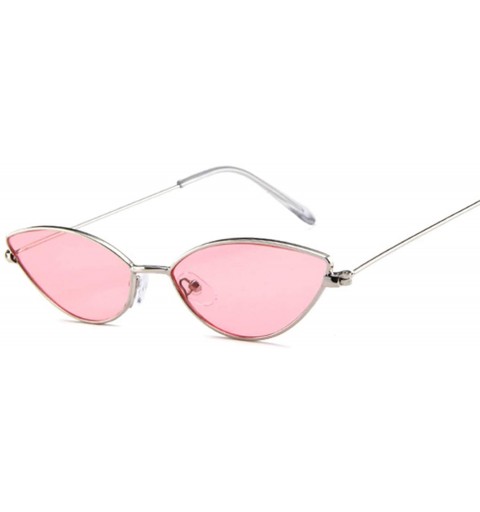 Oversized Cute Sexy Cat Eye Sunglasses Women Retro Small Black Red Pink Cateye Sun Glasses Female Vintage Shades For - CD1985...