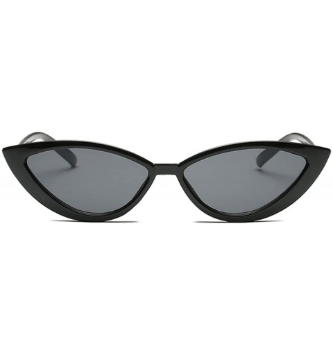 Cute Sexy Retro Cat Eye Sunglasses Women Small Transparent Triangle ...