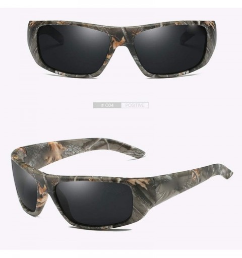 Sport Camouflage Sport Men Women Polarized Sun Glasses Polarized Mirror Sunglasses Myopia Minus Lens - Black - CE19040UY6Z $2...