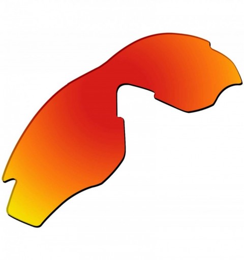 Sport 100% Precise-Fit Replacement Sunglass Lenses M2 Frame OO9212 - Polarized Fire Red Mirror - CG18D9AWDLG $31.95