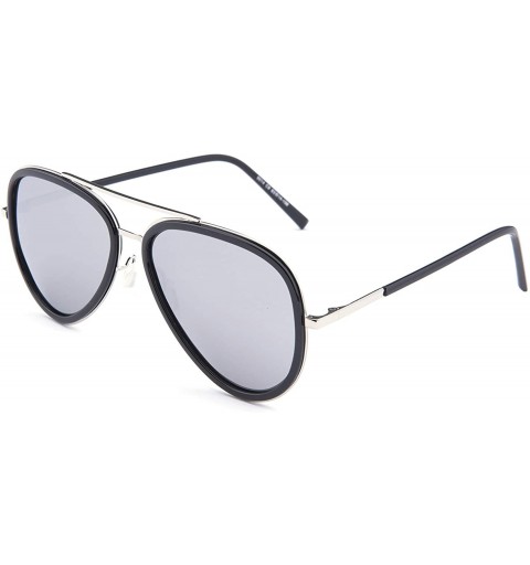 Aviator Mutil-typle Fashion Sunglasses for Women Men Made with Premium Quality- Polarized Mirror Lens - CG194240ZKN $21.34
