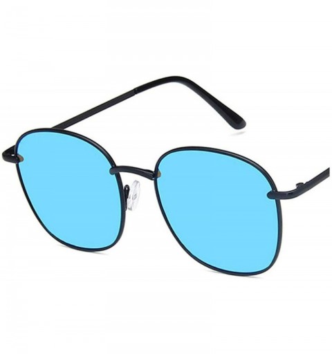 Goggle 2019 Vintage Large Frame Women Sunglasses Lady Luxury Retro Metal Glasses Mirror UV400 Oculos De Sol Shopping - C01985...