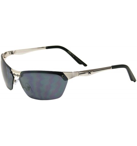 Sport Department Store Close-out Metal Frame Sports Style Sunglasses 5041 - Black - CM11LFB3ZOD $10.95