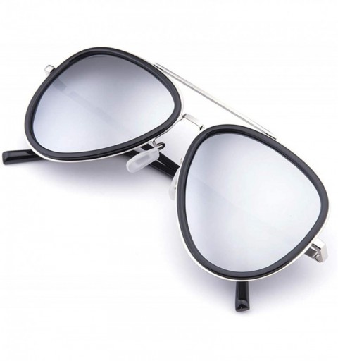 Aviator Mutil-typle Fashion Sunglasses for Women Men Made with Premium Quality- Polarized Mirror Lens - CG194240ZKN $20.56
