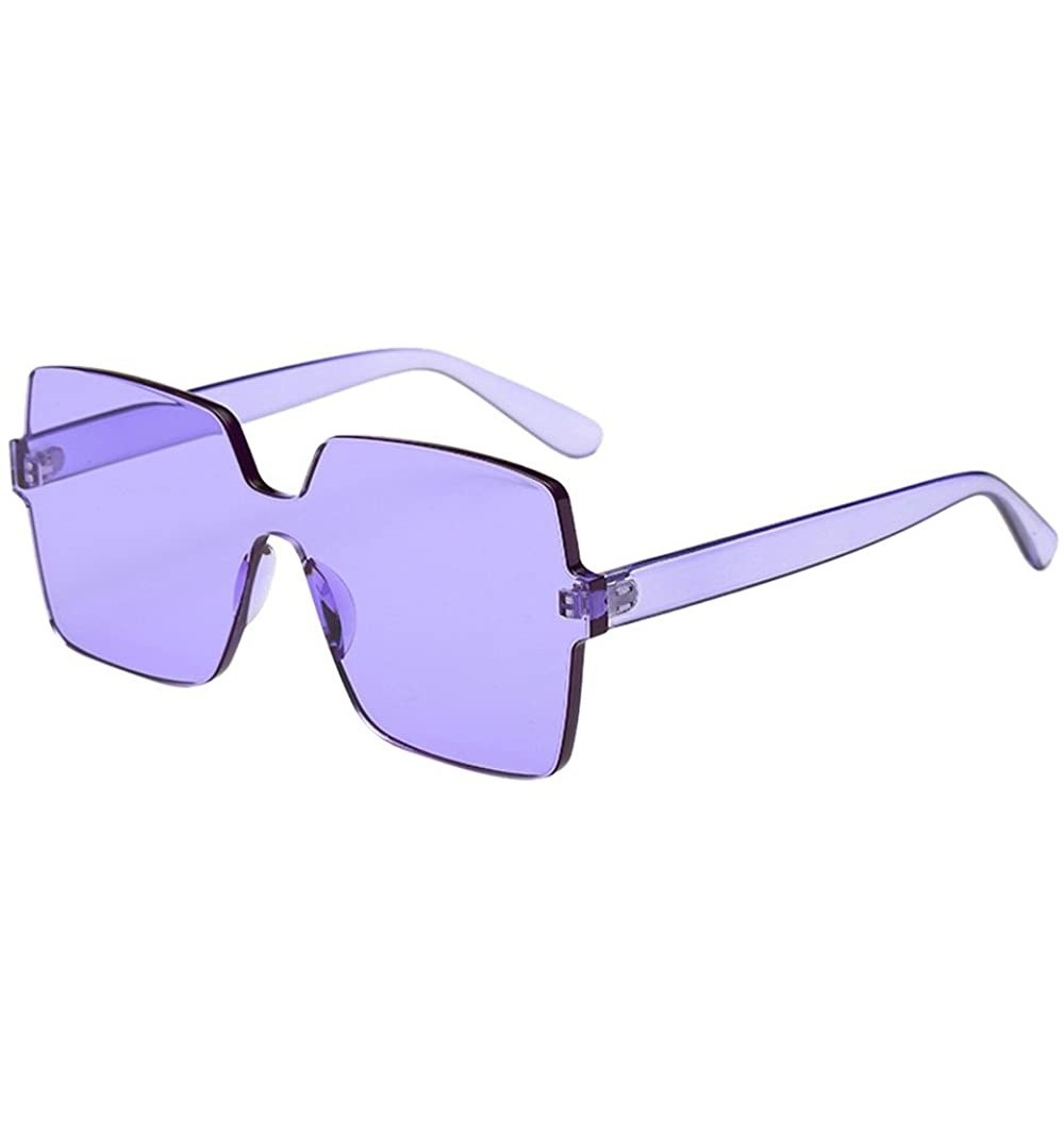 Sport Women Man Fashion Vintage Sunglasses-Big Frame Eyewear Retro Unisex - G - CO18OAH9RUW $8.85