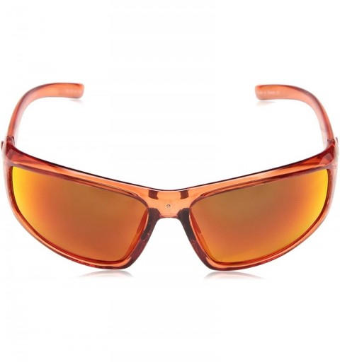 Sport Dune Wrap Sunglasses - Red Crystal - CS12FCHUGGP $44.49
