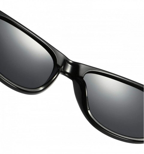 Wrap Unisex HD TAC Polarized Aluminum Sunglasses Vintage Sun Glasses UV400 Protection For Men/Women - D - CB198O748QK $14.15