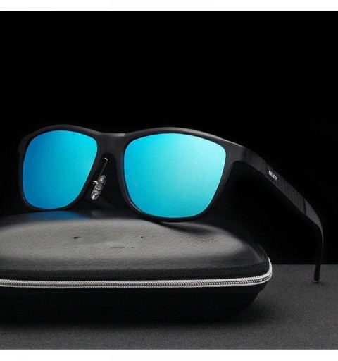 Aviator Men's Polarized Sunglasses Business Classic Full Y0934 C1BOX - Y0934 C4box - C518XE0GWRQ $19.55