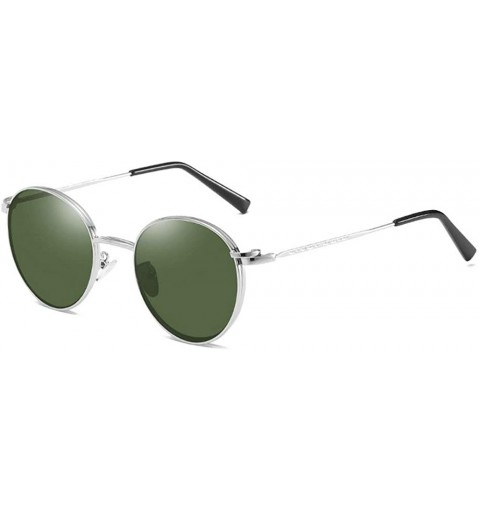 Round 2020 New Fashion Personality Set Mirror Round Ladies Sunglasses Detachable Glasses Double Layer Men's Sunglasses - CG19...