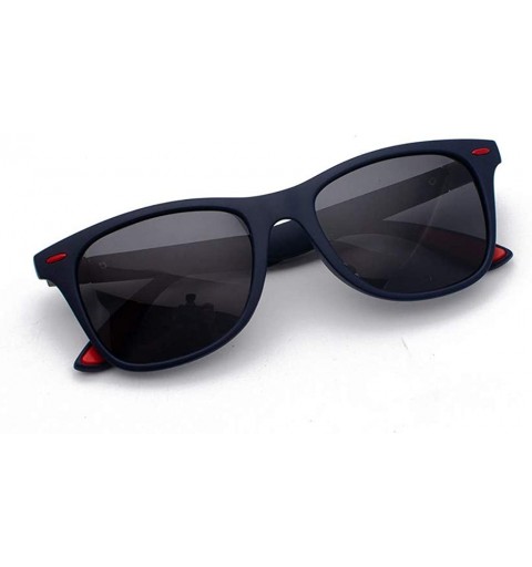 Oversized Polarized Rectangular Sunglasses Lightweight Composite Frame Composite-UV400 Lens Glasses for Men and Women - CU190...