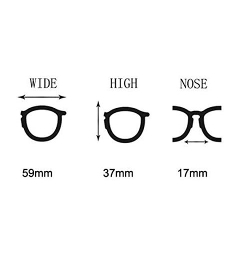 Square Mirror Sunglasses Bummyo Detachable sunglasses - Coffee - CE18NZ6YD2T $10.30