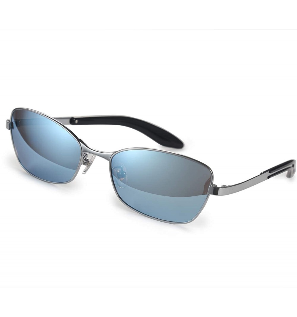 Goggle Women Sunglasses Polarized 100% UV Protection Tiny Sun Glasses for Small Face - CG18XZK9C9U $29.36