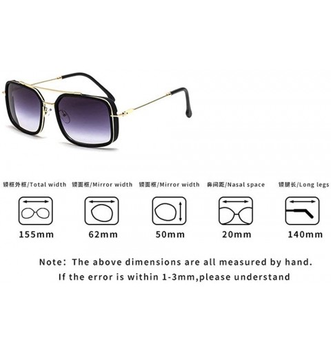Oversized Classic Designer Sunglasses Oversized Vintage - Brown - CV193IMS0N7 $13.94