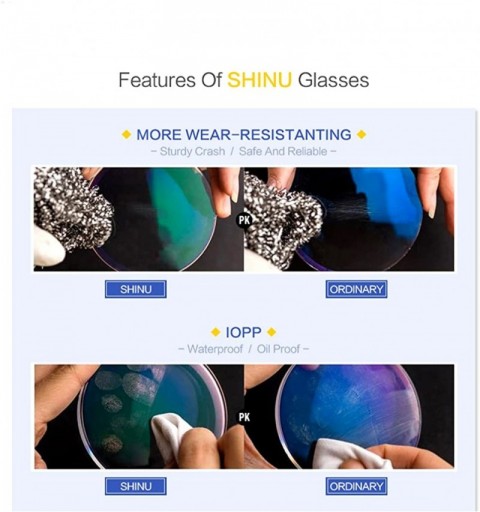 Rectangular Metal Frame Blue Light Blocking Reading Glasses 1.56 Lenses-6334 - C717YI9Y7DE $32.20