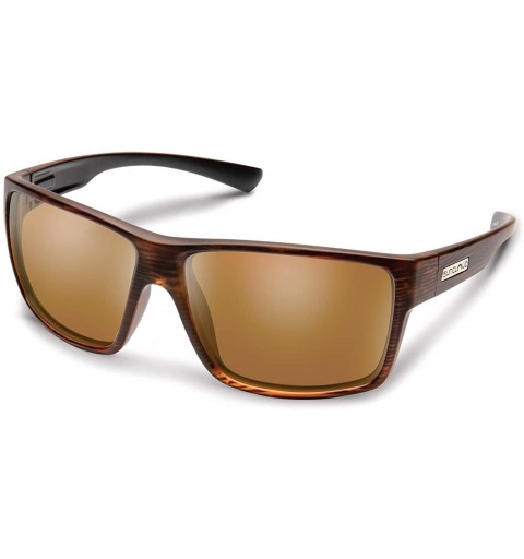Square Hawthorne Medium Fit Sunglasses - Burnished Brown / Polarized Brown - CY196IGIZZ4 $84.66