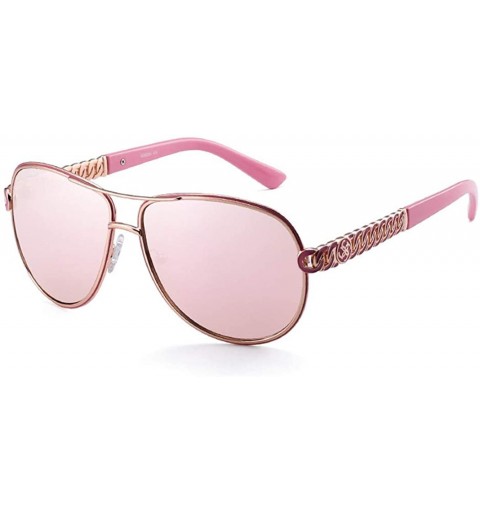 Aviator PC material sunglasses - fashion polarized frame sunglasses Multi-color optional - B - C718RZ26WQE $62.23