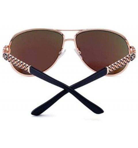 Aviator PC material sunglasses - fashion polarized frame sunglasses Multi-color optional - B - C718RZ26WQE $62.23