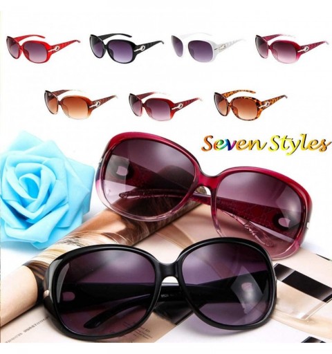 Oversized Fashion Sunglasses Toad Mirror Retro Sunglasses UV400 Protection Vintage Shades Sunglasses for Women - White - CN19...