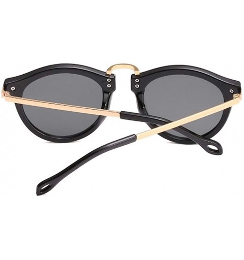 Oval Vintage Sunglasses Coating Designer - C5 Clear Brown Brown - CZ198NYU6U4 $13.94