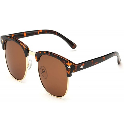 Rimless Rimless Polarized Sunglasses sunglasses - Twilight Frame & Tawny Lens - C118R3LU7XS $22.26