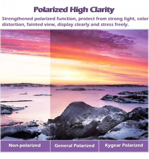 Rectangular Anti-fading Polarized Replacement Lenses Radar EV Path Sunglasses - Fire Red - Polarized - CL18I42ML0Y $18.66