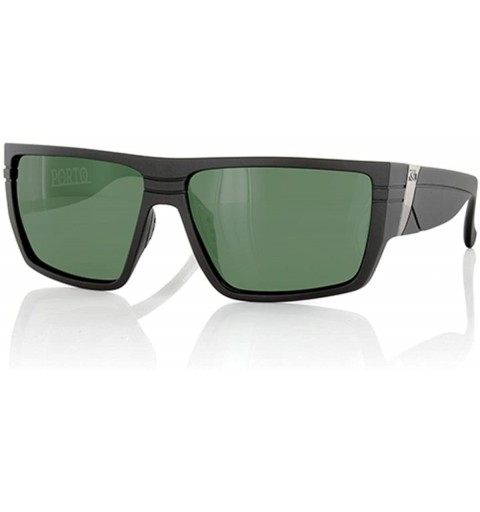 Sport Porto Sunglasses Matt Black Polarized - CW12J7NCVEZ $41.89