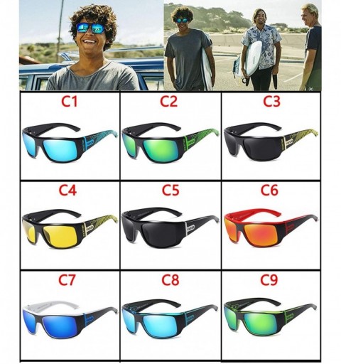 Sport DESIGN Men Classic Polarized Sunglasses Male Sport Fishing Shades Eyewear UV400 Protection - CN18AL5USKL $11.54