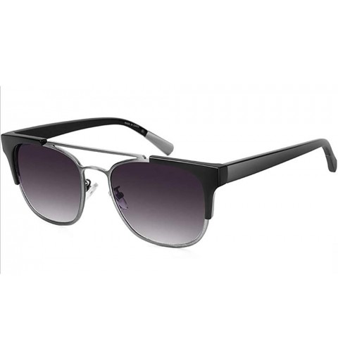 Oval Sunglasses Classic Vintage protection sunglasses - 2 - C3193N2232H $29.81