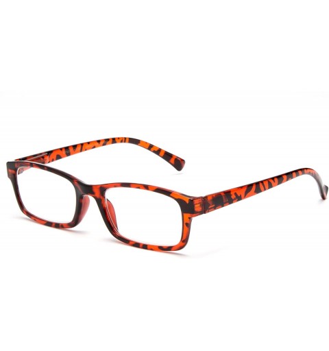 Square Newbee Fashion Squared Reading Glasses - 2 Pack Black & Tortoise - CD187GN498O $8.78