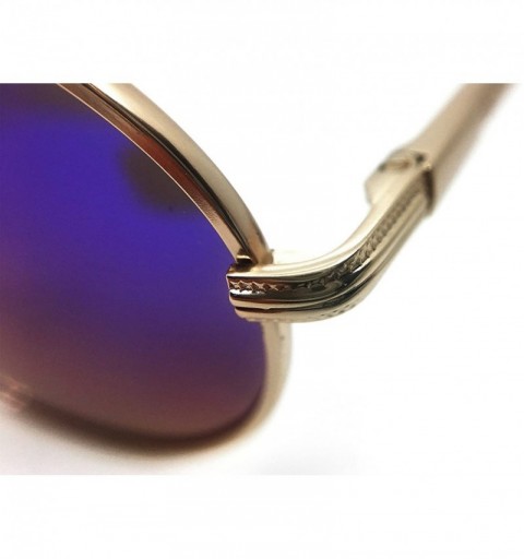 Oval 533 Premium Women Man Brand Designer Round Oval Style Mirrored Fashion Aviator Sunglasses - Black - C218GZWH2ID $14.97