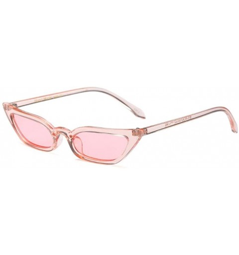 Goggle Vintage Small Women Cat Eye Sunglasses Candy Color Eyewear - C5 - CS18CMALHW6 $10.08
