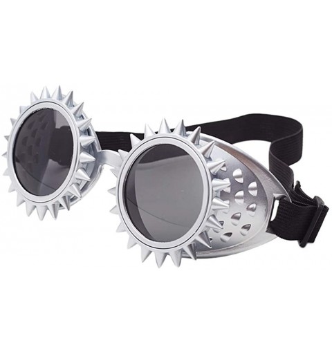 Goggle Vintage Steampunk Goggles Glasses Cosplay Cyber Punk Gothic Steampunk Kaleidoscope Goggles Rave - E - CA196ULLLOH $15.41