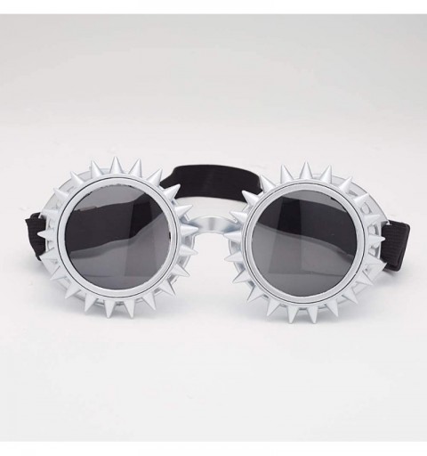 Goggle Vintage Steampunk Goggles Glasses Cosplay Cyber Punk Gothic Steampunk Kaleidoscope Goggles Rave - E - CA196ULLLOH $6.83