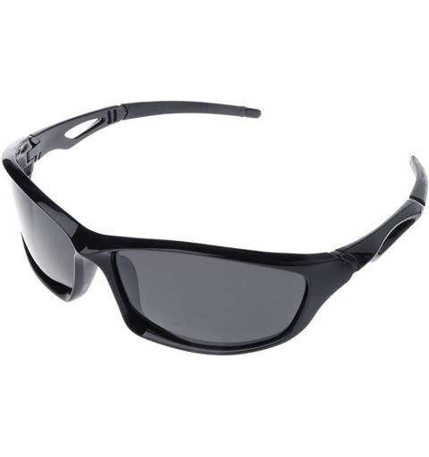 Sport Cycling Sunglasses Polarized Unisex Spectacles Protection Driving Outdoor Sports - Grey - CQ18K6Y3WTC $17.40