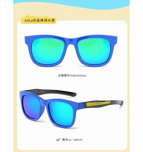 Sport ChildrenS Sunglasses Silicone Polarized - CA18SK4YRIS $27.17