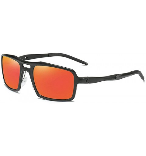 Sport new aluminum-magnesium myopia polarized sunglasses sports models- men's drivers driving glasses - CK18TZGNUZL $37.76