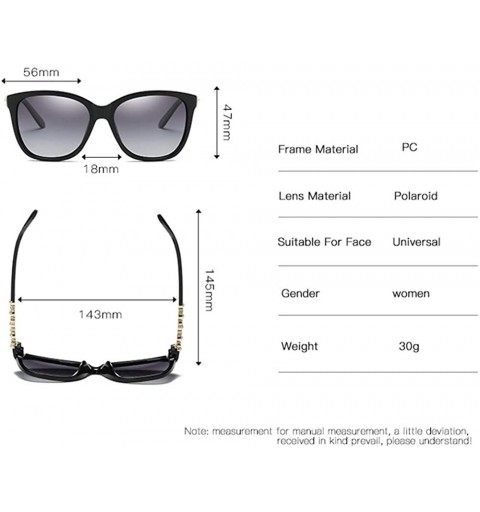 Wrap Women's Classic Stylish Designer Oval Retro Sunglasses for Ladies 100% UV400 Protection - D - CZ198O4WMZT $19.05