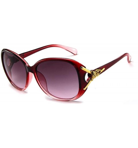 Oversized 2019 New Women Sunglasses Retro Eyewear Oversized Goggles Eyeglasses Sunglasses 58MM - Red A3 - CG18LWE38W7 $10.89