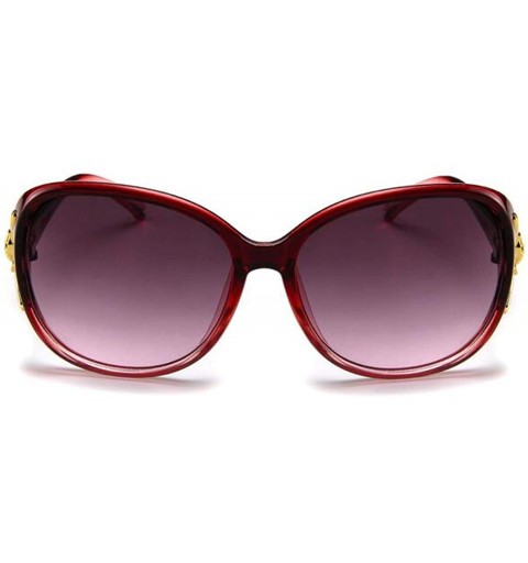 Oversized 2019 New Women Sunglasses Retro Eyewear Oversized Goggles Eyeglasses Sunglasses 58MM - Red A3 - CG18LWE38W7 $10.89