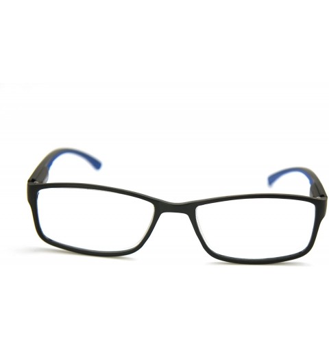 Rectangular 6904 SECOND GENERATION Semi-Rimless Flexie Reading Glasses NEW - Z1 Full Rim / Blue - CF18ES6ZRXY $20.90