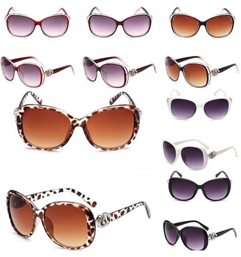 Sport Fashion UV Protection Glasses Travel Goggles Outdoor Sunglasses Sunglasses - Brown - C118RXX8793 $31.56