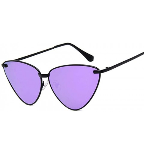 Aviator Cat Eye Sunglasses Women Vintage Retro Ladies Brand Designer Sun GoldTransPink - Goldtranspink - C218XAID3Z6 $9.04