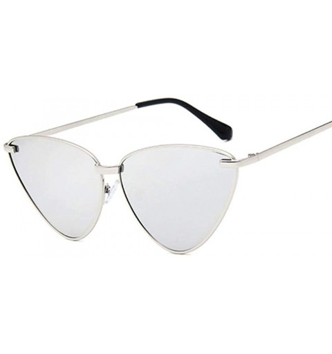 Aviator Cat Eye Sunglasses Women Vintage Retro Ladies Brand Designer Sun GoldTransPink - Goldtranspink - C218XAID3Z6 $9.04