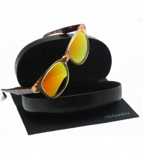 Round Crystal Handmade Sunglasses Tortoise - C711SFM4AD9 $43.19